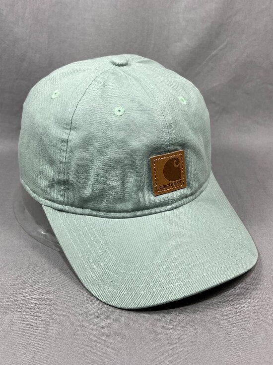 Carhartt Other - Carhartt Strapback Hat Green Canvas Cap Baseball Workwear Adjustable Dad Mens
